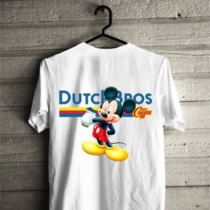 dutch bros Tops - Dutch bros and Mickey Mouse t shirt dutch bros Tops - Dutch bros and Mickey Mouse t shirt